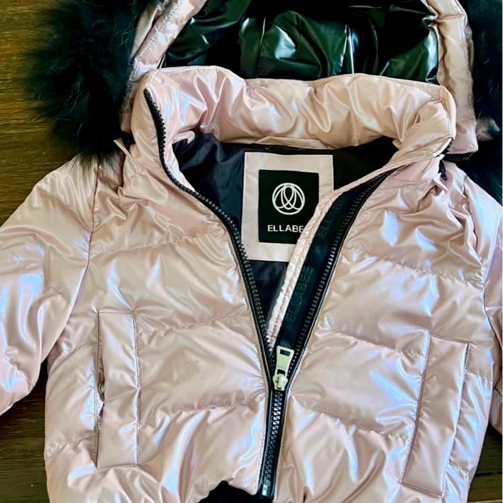 Pink Kids Puffer Jacket